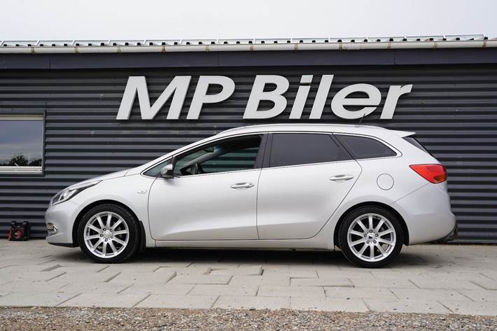 Sølv Kia Ceed fra 2014