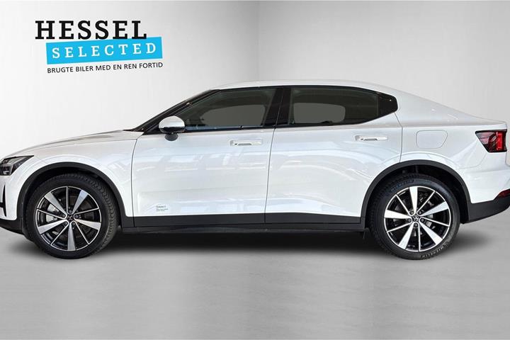 Hvid Polestar 2 fra 2023