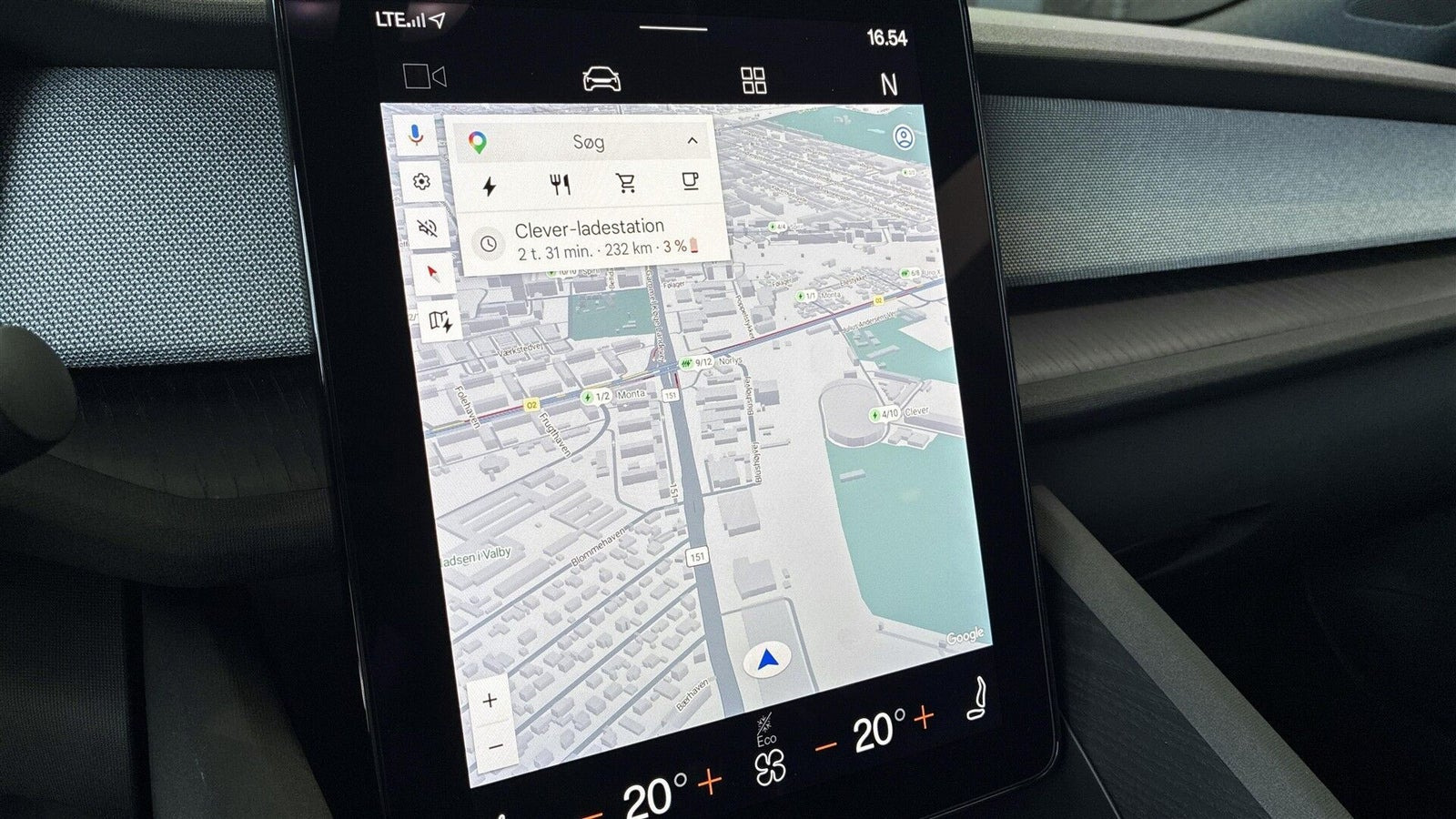 Hvid Polestar 2 fra 2023