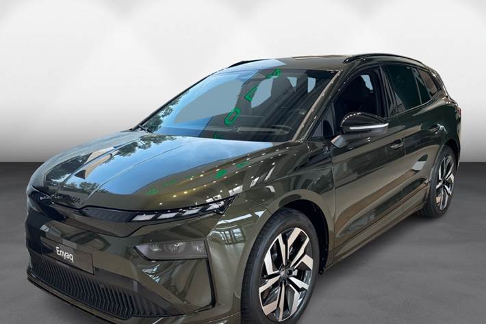 Grøn Skoda Enyaq fra 2027