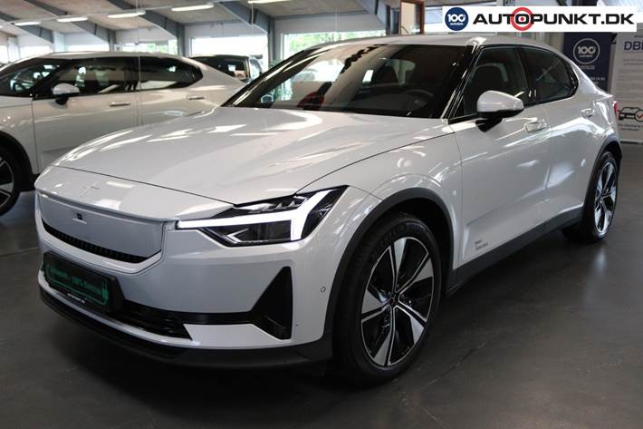 Hvid Polestar 2 fra 2024