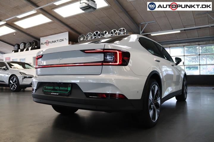 Hvid Polestar 2 fra 2024