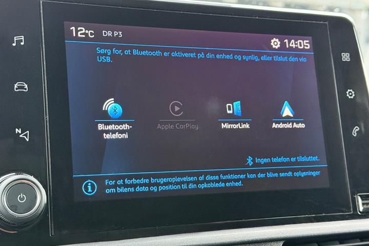 Hvid Peugeot Partner fra 2020