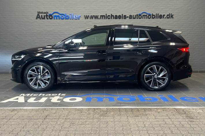 Sort Skoda Enyaq fra 2025