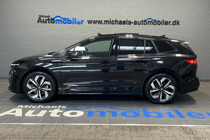 Sort Skoda Enyaq fra 2026