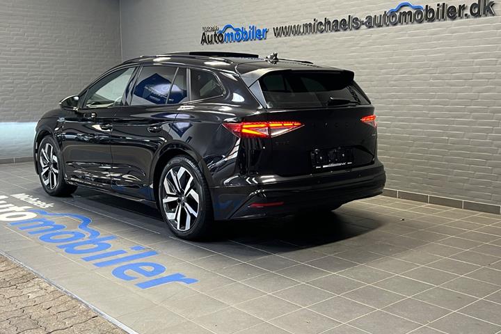 Sort Skoda Enyaq fra 2026