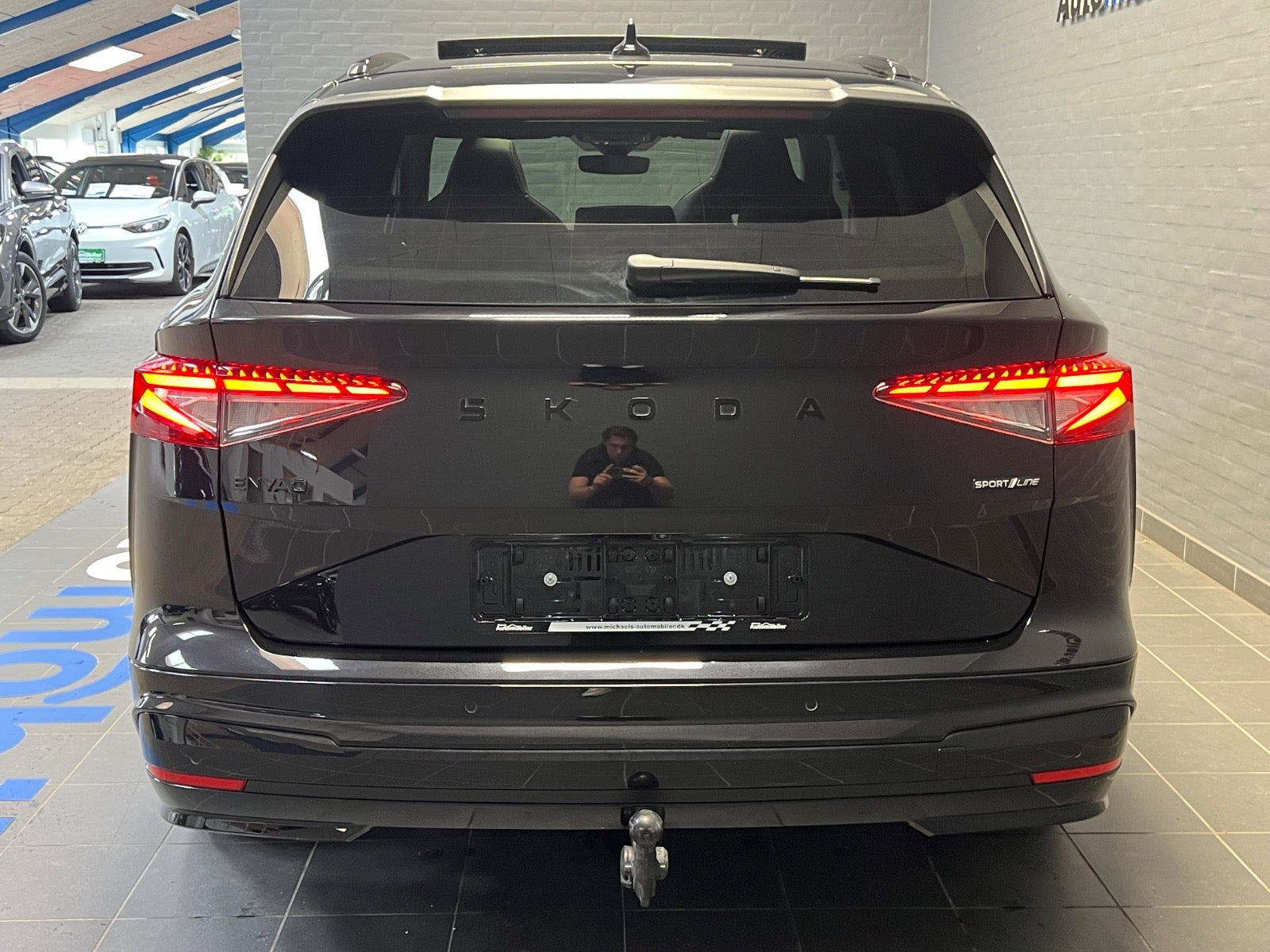 Sort Skoda Enyaq fra 2026
