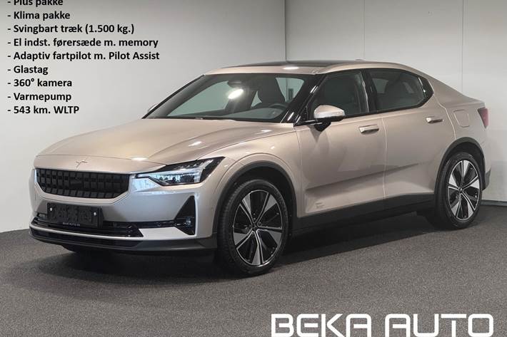 Orange Polestar 2 fra 2023