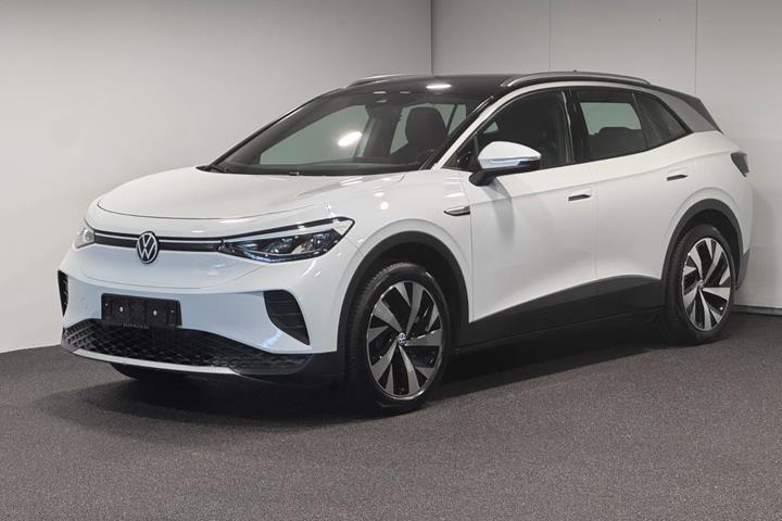 Hvid VW ID.4 fra 2023 set udefra