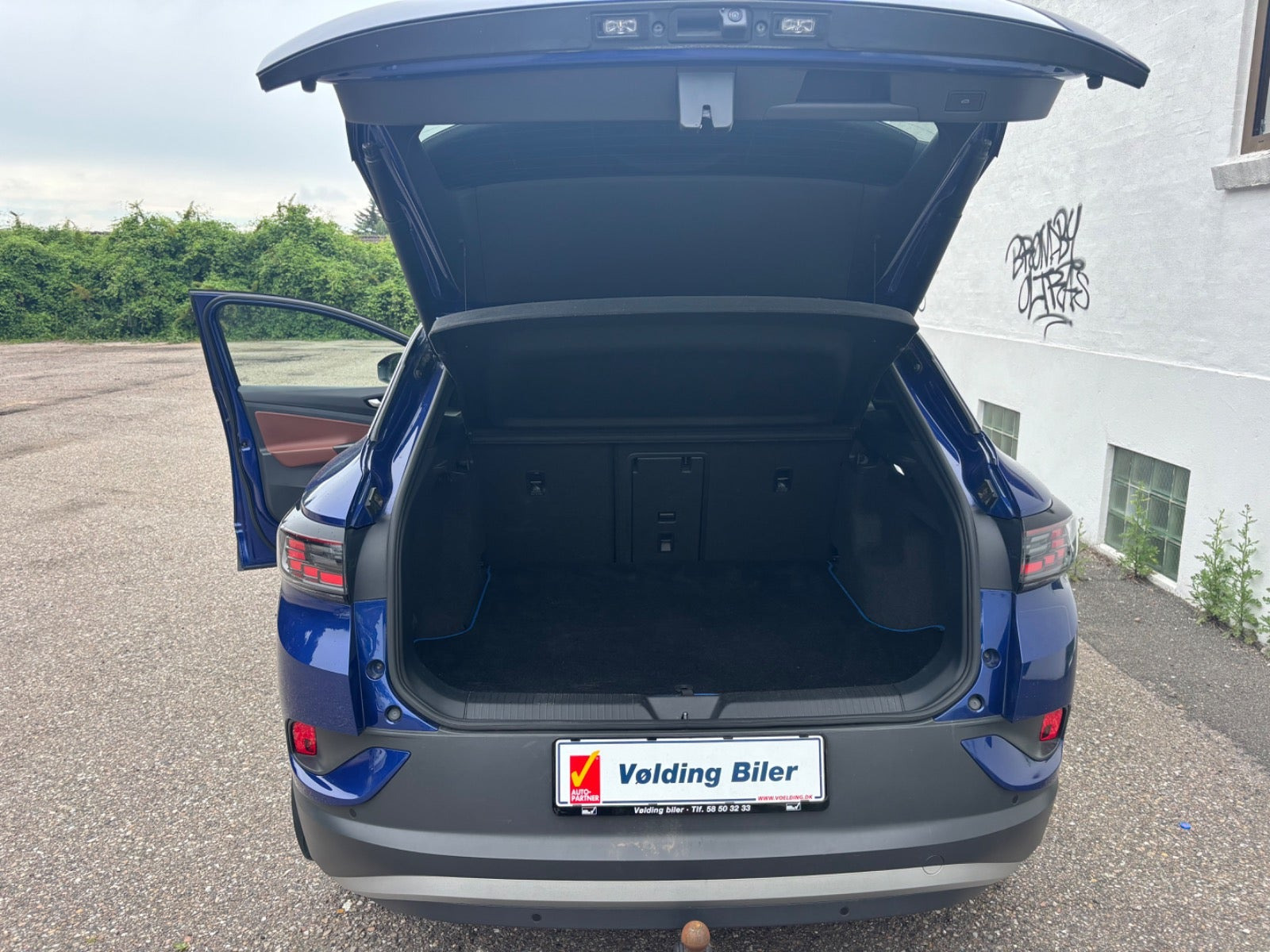 Blå VW ID.4 fra 2022