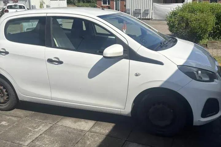 Hvid Peugeot 108 fra 2014