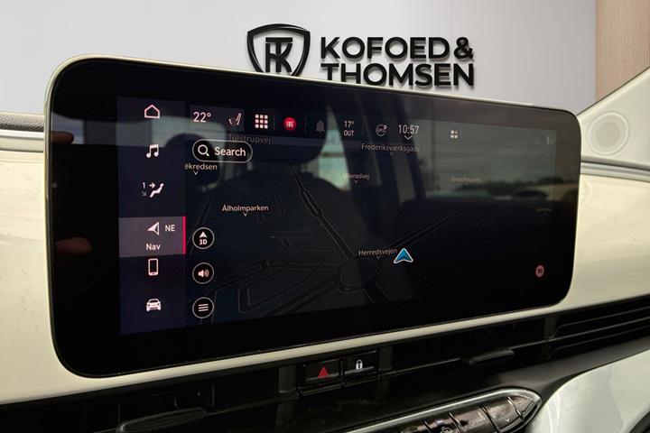 Hvid Fiat 500e fra 2022