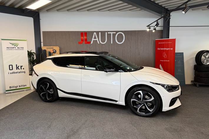 Hvid Kia EV6 fra 2023
