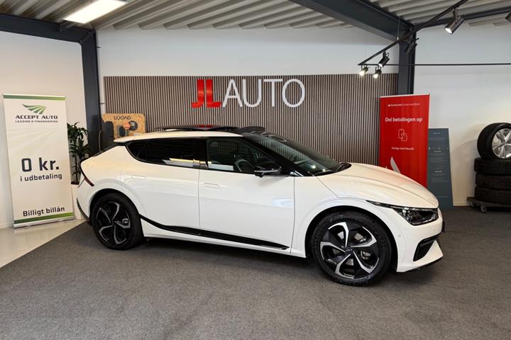 Hvid Kia EV6 fra 2023