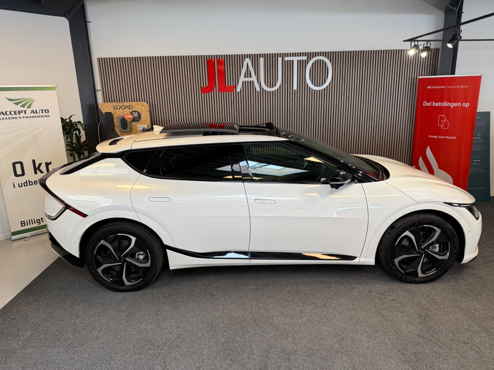 Hvid Kia EV6 fra 2023