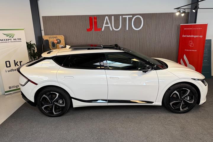 Hvid Kia EV6 fra 2023