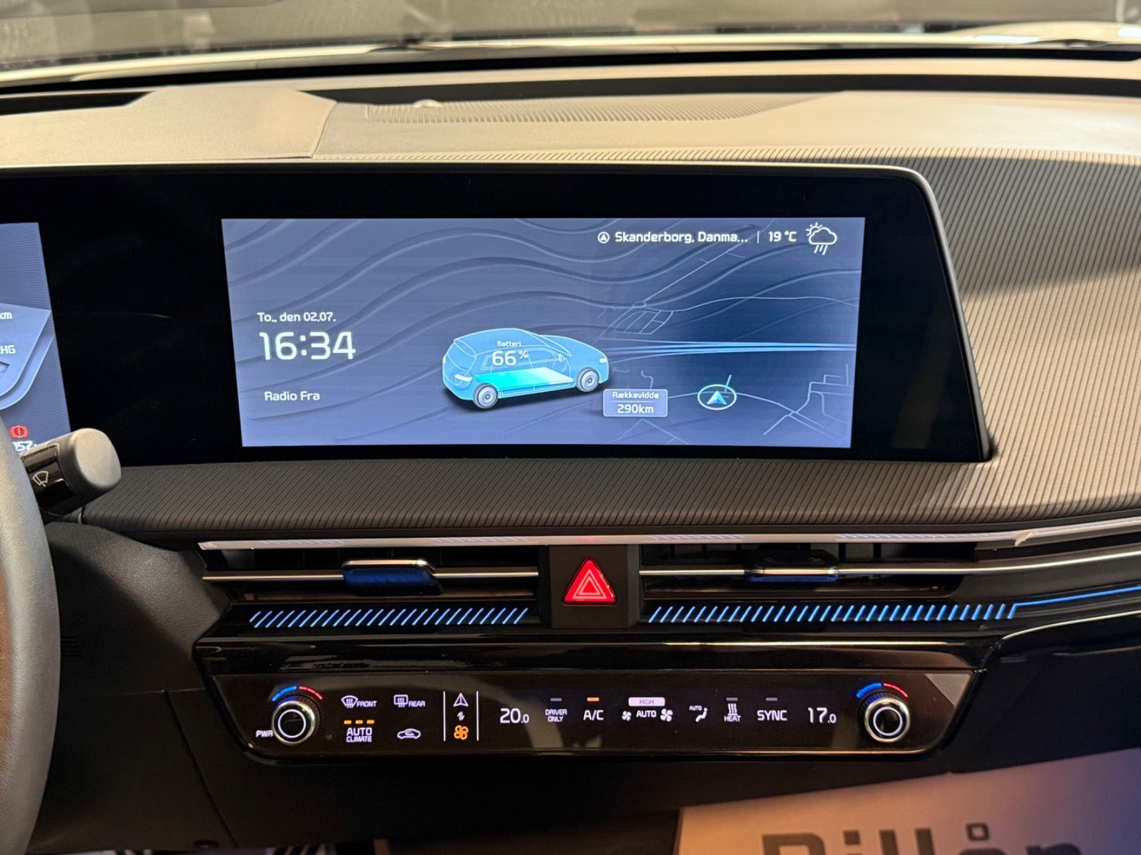 Hvid Kia EV6 fra 2023