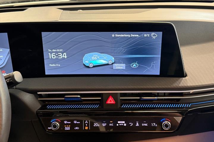 Hvid Kia EV6 fra 2023