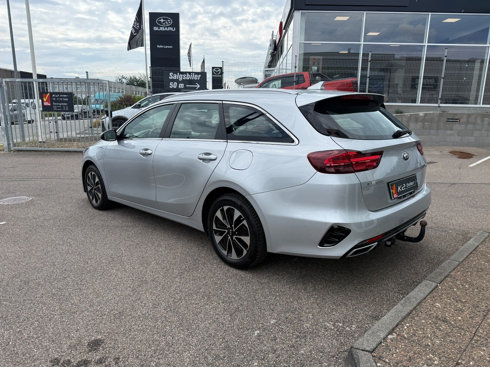 Sølv Kia Ceed fra 2021