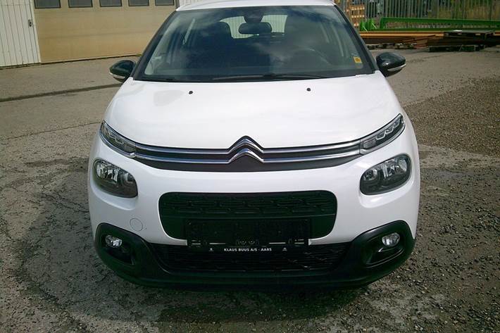 Gul Citroën C3 fra 2019