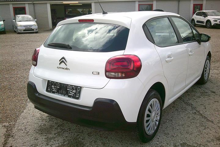 Gul Citroën C3 fra 2019