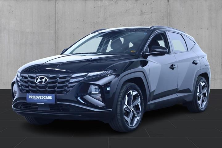 Sort Hyundai Tucson fra 2022 set udefra