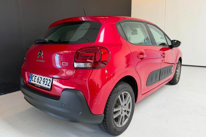 Grøn Citroën C3 fra 2017