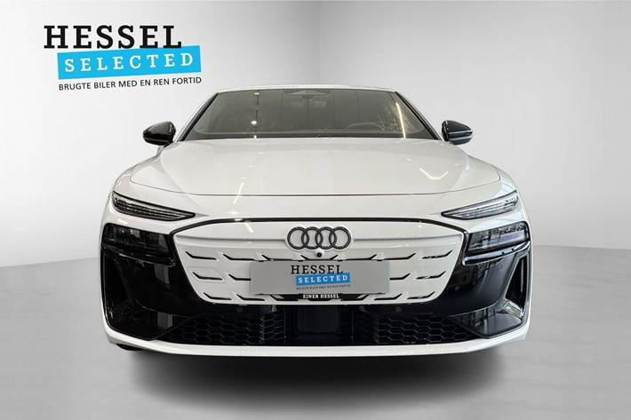 Hvid Audi A6 e-tron fra 2026