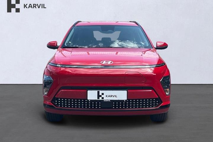 Rød Hyundai Kona fra 2025