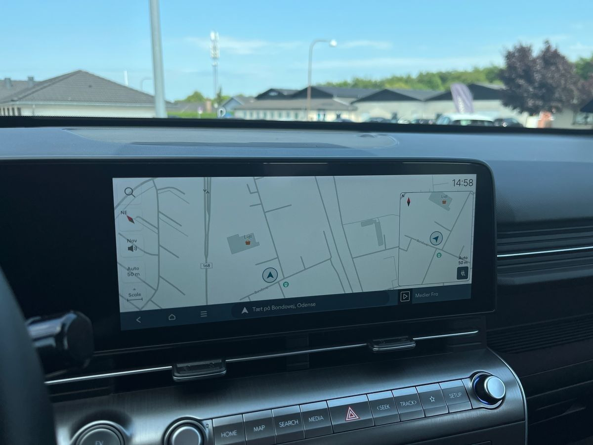 Rød Hyundai Kona fra 2025