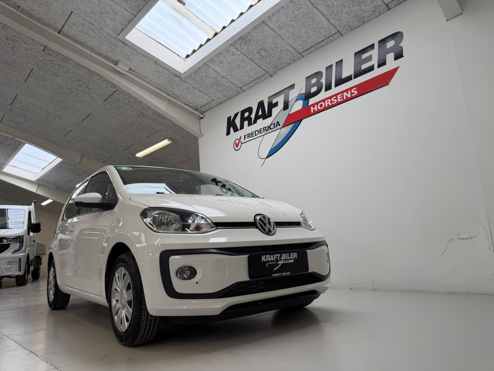 Hvid VW UP! fra 2017