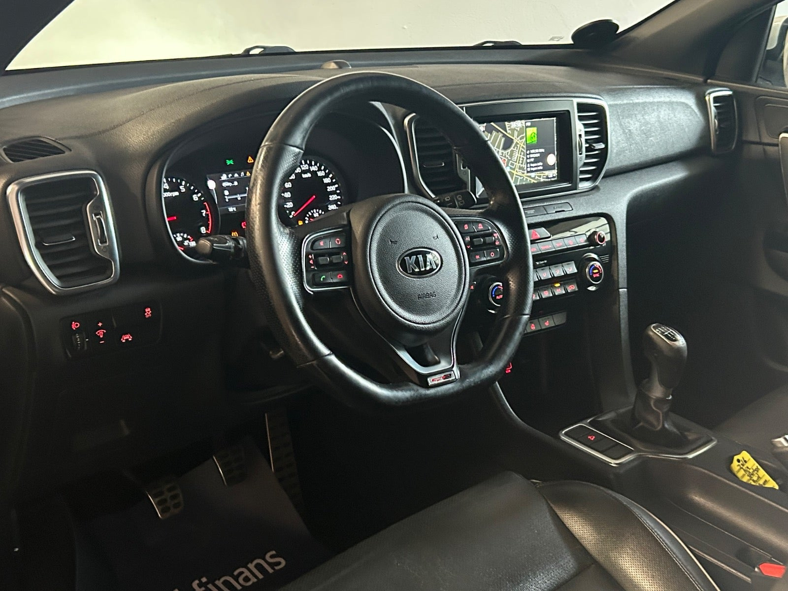 Hvid Kia Sportage fra 2016