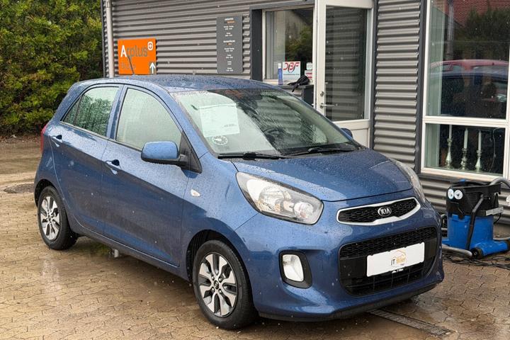 Blå Kia Picanto fra 2017