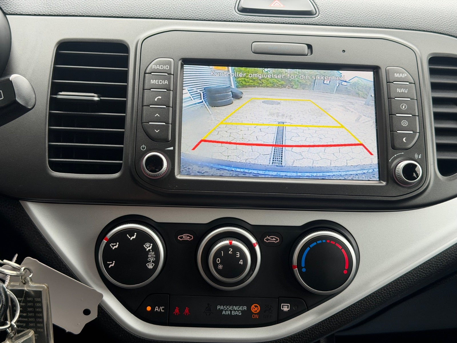 Blå Kia Picanto fra 2017