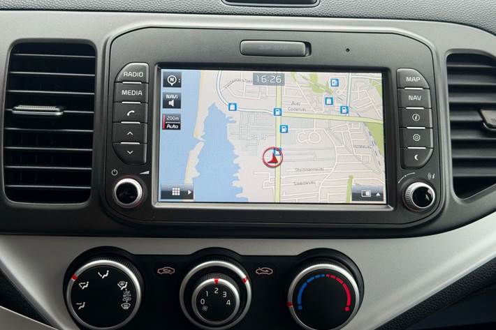 Blå Kia Picanto fra 2017