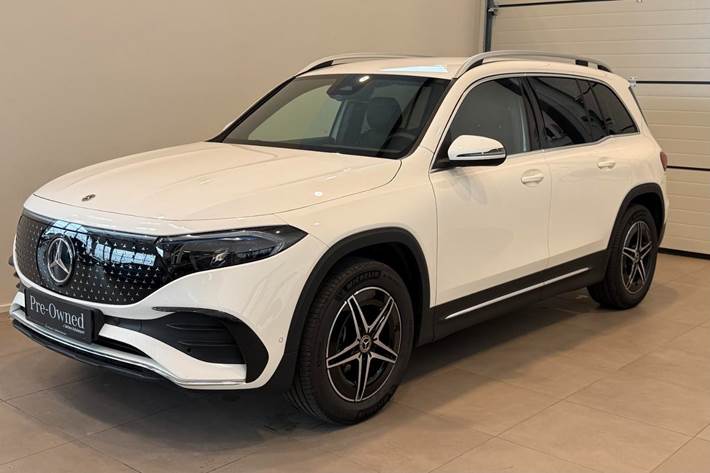 Hvid Mercedes EQB250+ fra 2026