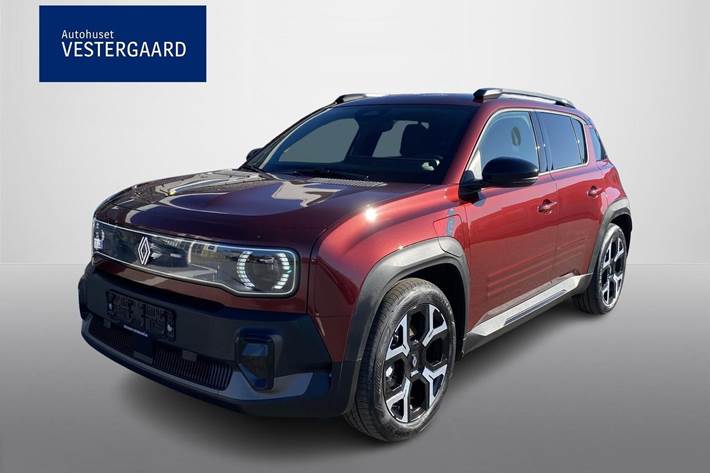 Rød Renault 4 E-Tech fra 2026