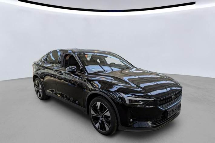 Sort Polestar 2 fra 2023