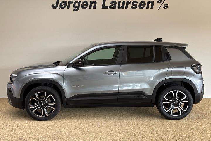 Grå Jeep Avenger fra 2025