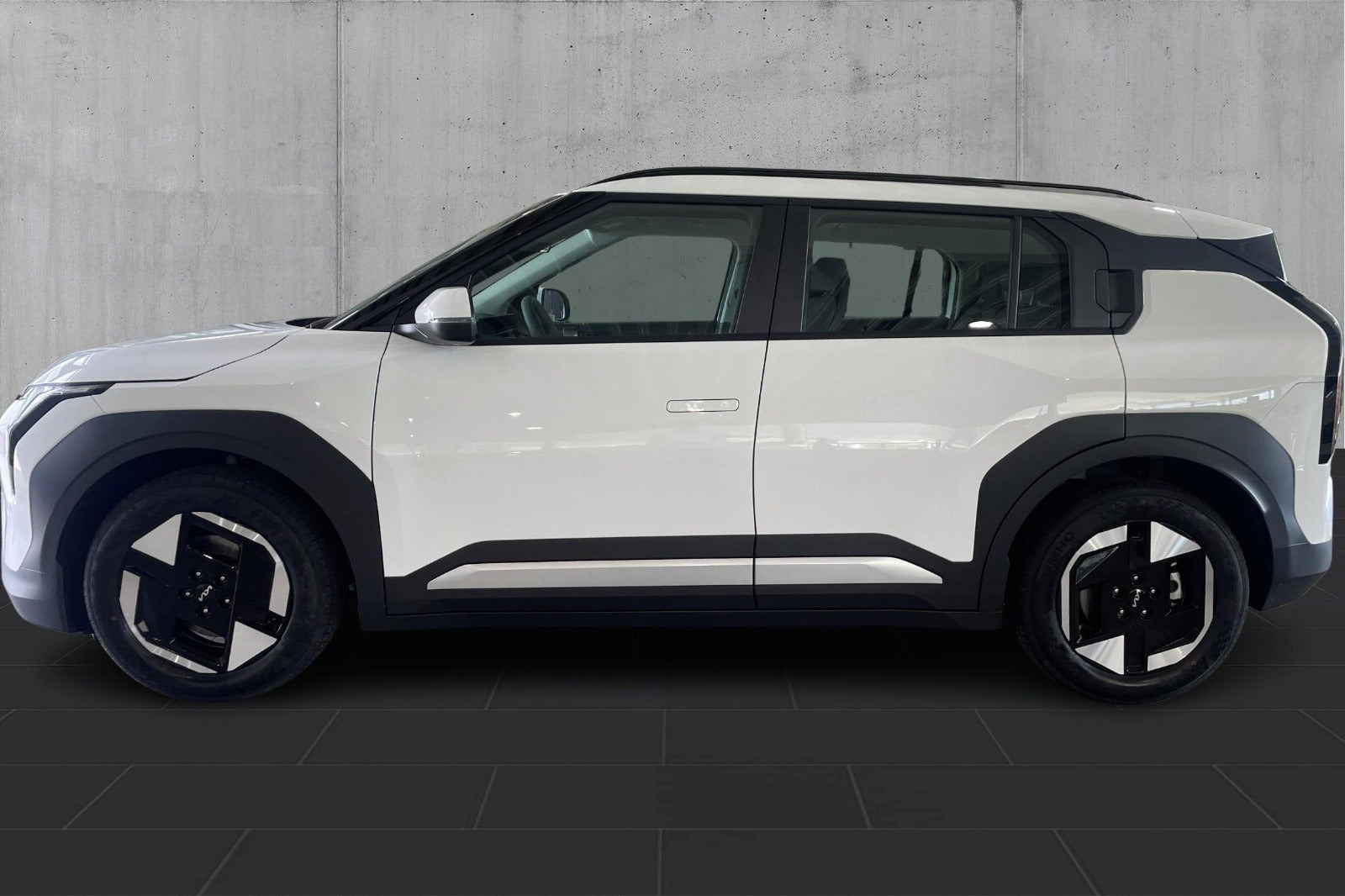 Hvid Kia EV3 fra 2026