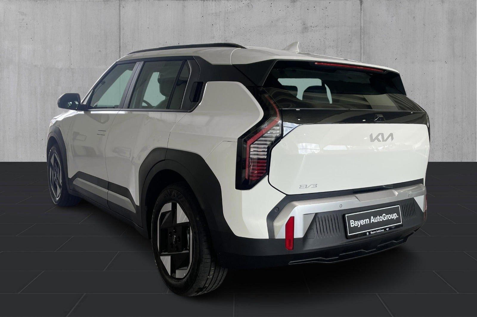 Hvid Kia EV3 fra 2026