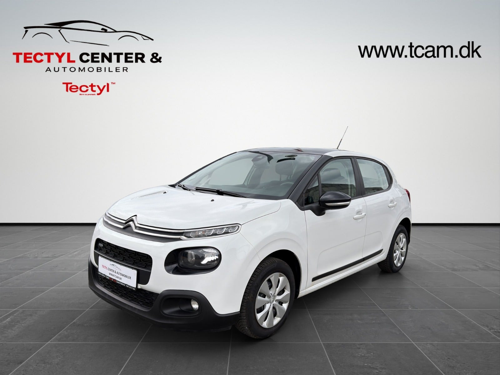 Hvid Citroën C3 fra 2017