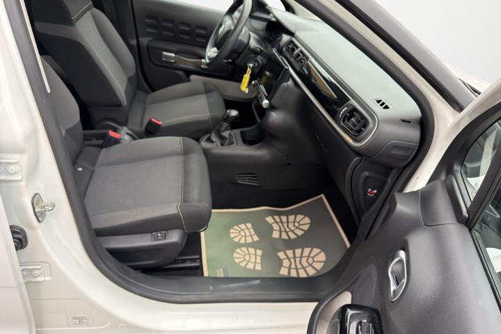 Hvid Citroën C3 fra 2017