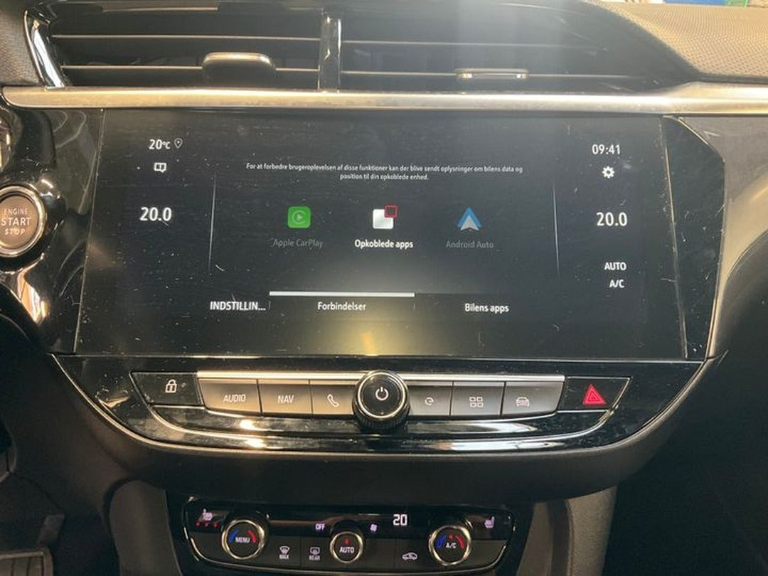 Sort Opel Corsa-e fra 2023