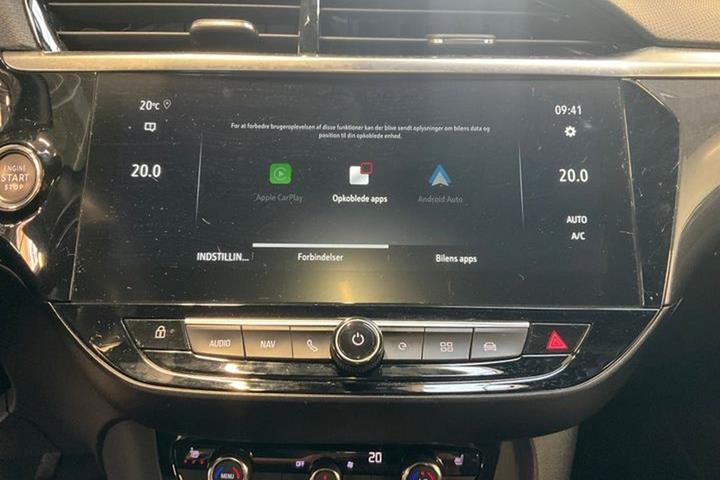 Sort Opel Corsa-e fra 2023
