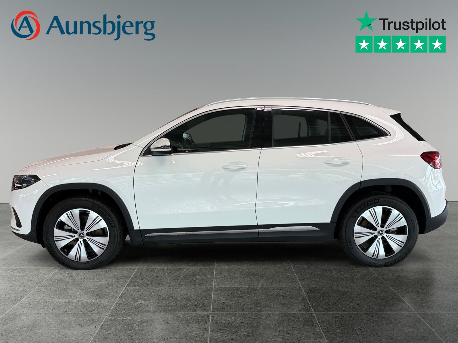 Hvid Mercedes EQA250+ fra 2025