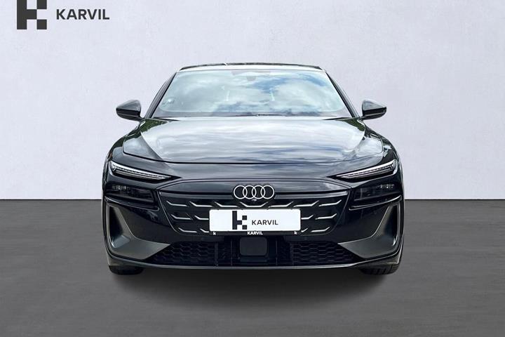 Sort Audi A6 e-tron fra 2025