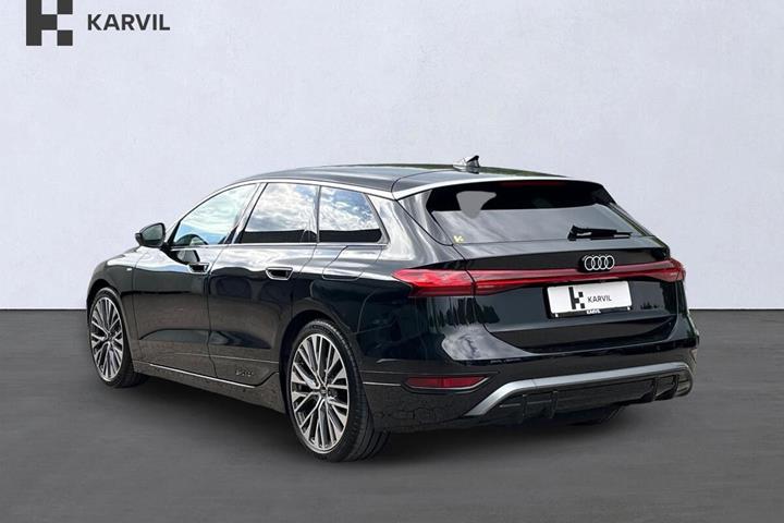 Sort Audi A6 e-tron fra 2025