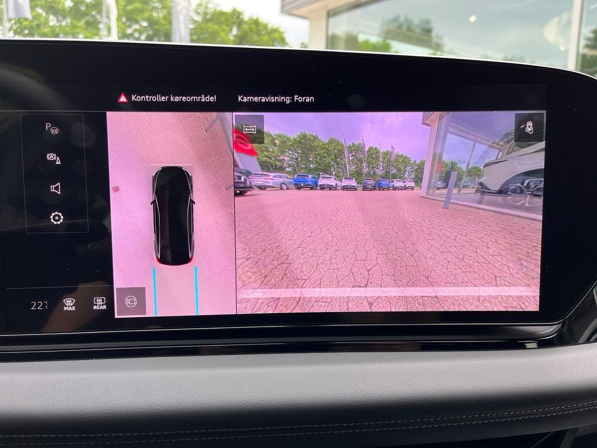 Sort Audi A6 e-tron fra 2025