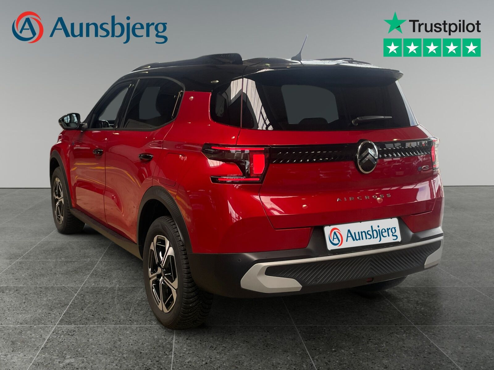 Rød Citroën e-C3 Aircross fra 2025